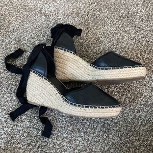 Topshop Black Willa Espadrilles